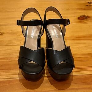 The Limited Black Platform Heels - I ACCEPT OFFERS